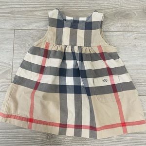 Burberry baby girls dress 9M